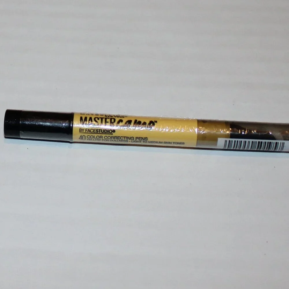 New Maybelline Master Camo Color Correcting Pen Face Studio 40 Yellow Concealer